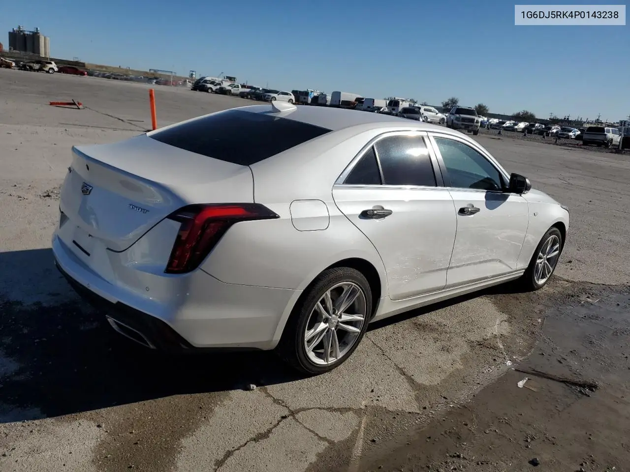 2023 Cadillac Ct4 Luxury VIN: 1G6DJ5RK4P0143238 Lot: 47810545