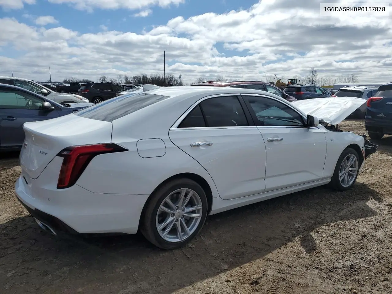 2023 Cadillac Ct4 Luxury VIN: 1G6DA5RK0P0157878 Lot: 50175625