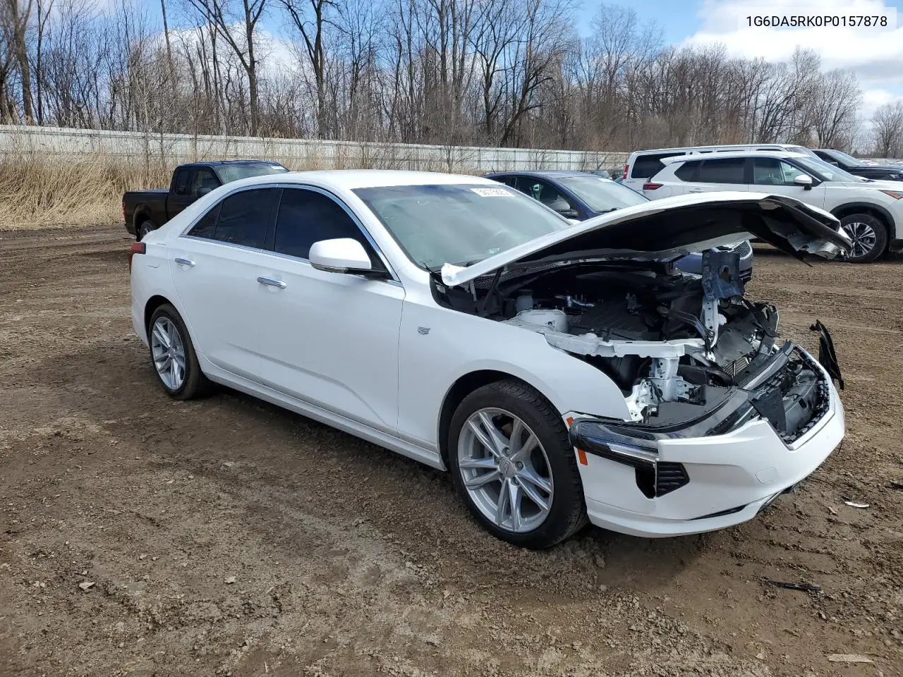 2023 Cadillac Ct4 Luxury VIN: 1G6DA5RK0P0157878 Lot: 50175625