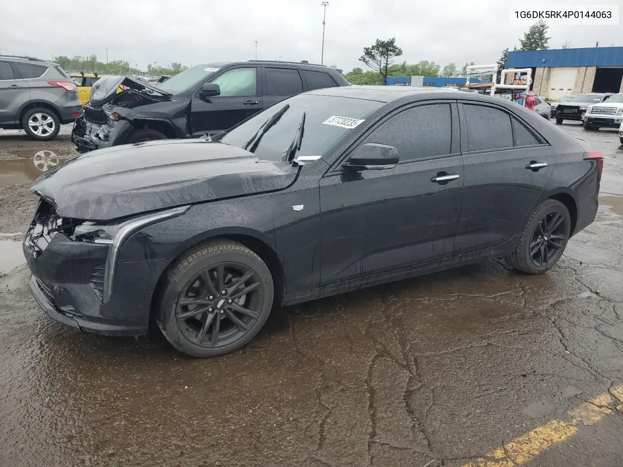 2023 Cadillac Ct4 Luxury VIN: 1G6DK5RK4P0144063 Lot: 57720235