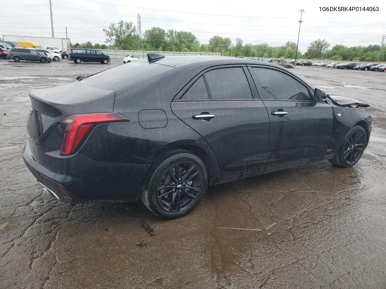 2023 Cadillac Ct4 Luxury VIN: 1G6DK5RK4P0144063 Lot: 57720235