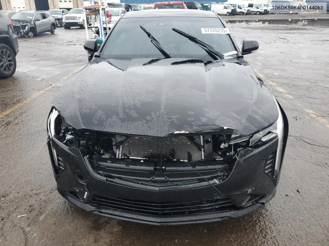 2023 Cadillac Ct4 Luxury VIN: 1G6DK5RK4P0144063 Lot: 57720235