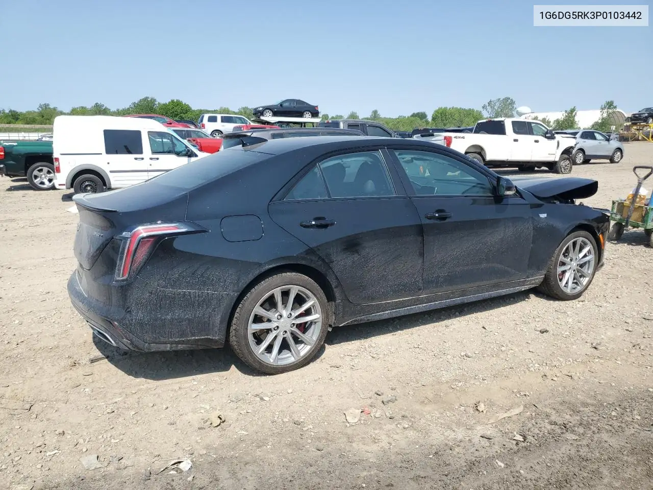 2023 Cadillac Ct4 Sport VIN: 1G6DG5RK3P0103442 Lot: 58846355