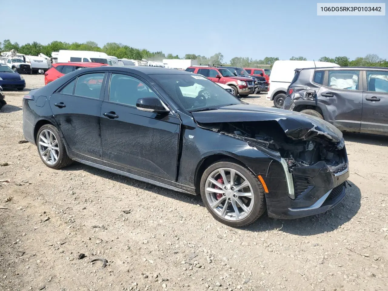 2023 Cadillac Ct4 Sport VIN: 1G6DG5RK3P0103442 Lot: 58846355