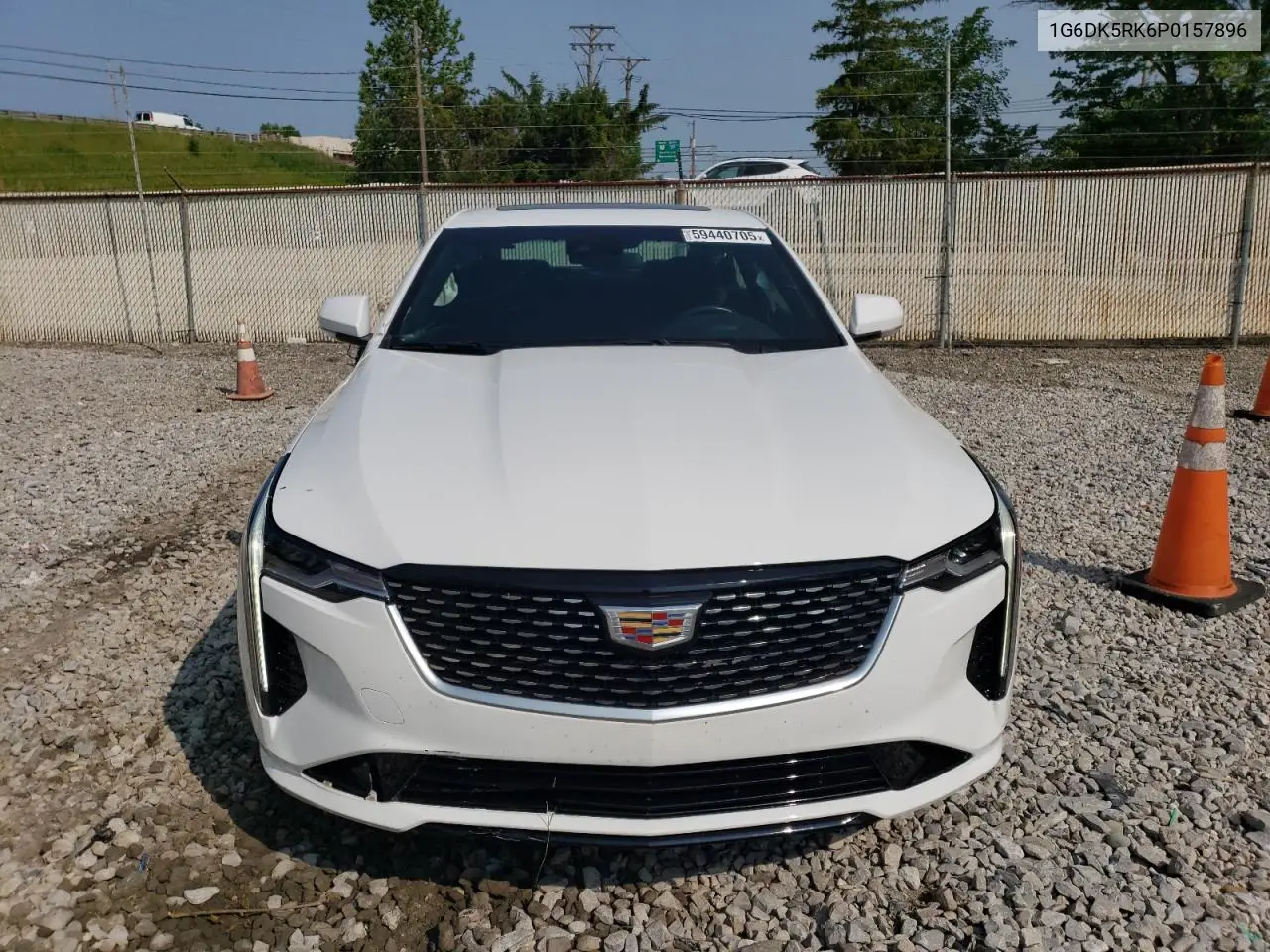 2023 Cadillac Ct4 Luxury VIN: 1G6DK5RK6P0157896 Lot: 59440705