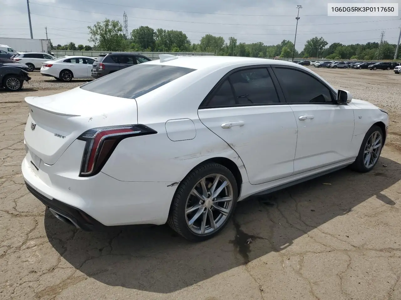 2023 Cadillac Ct4 Sport VIN: 1G6DG5RK3P0117650 Lot: 60963415