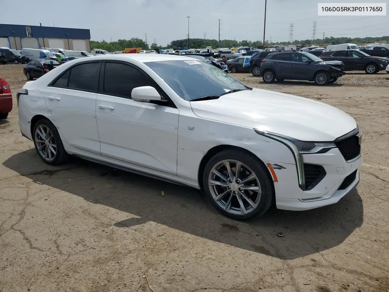 2023 Cadillac Ct4 Sport VIN: 1G6DG5RK3P0117650 Lot: 60963415