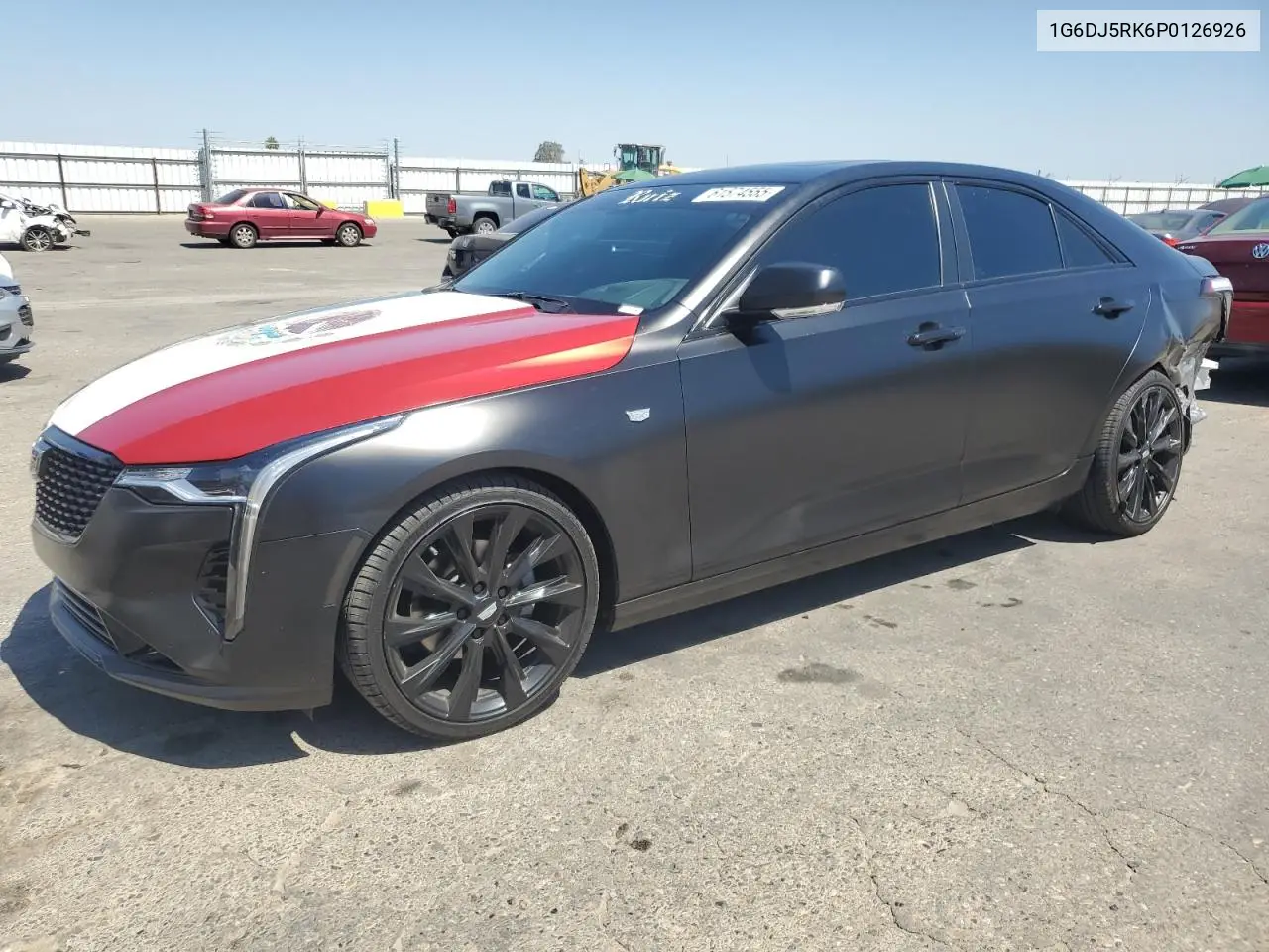 2023 Cadillac Ct4 Luxury VIN: 1G6DJ5RK6P0126926 Lot: 61574555