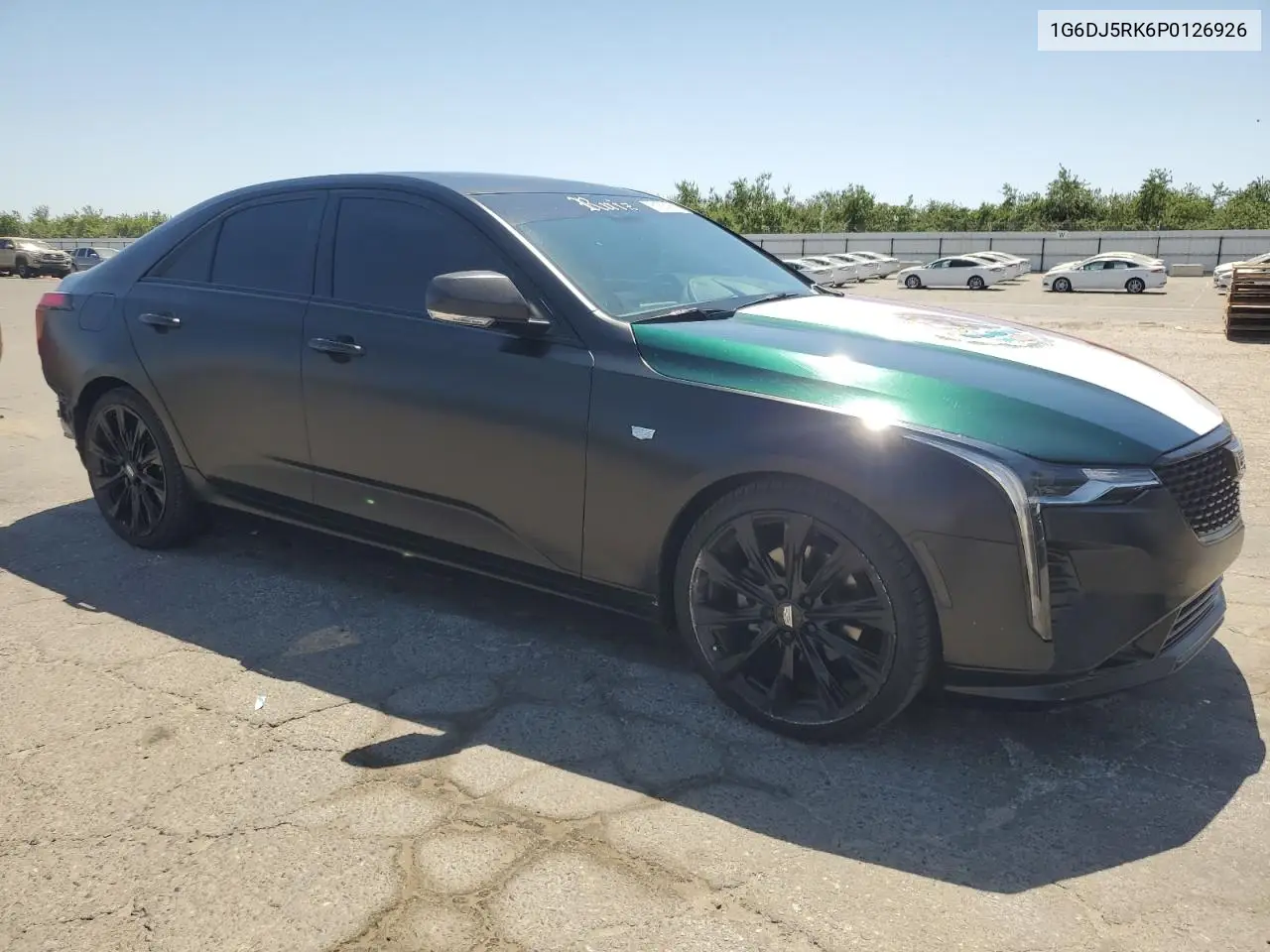 2023 Cadillac Ct4 Luxury VIN: 1G6DJ5RK6P0126926 Lot: 61574555