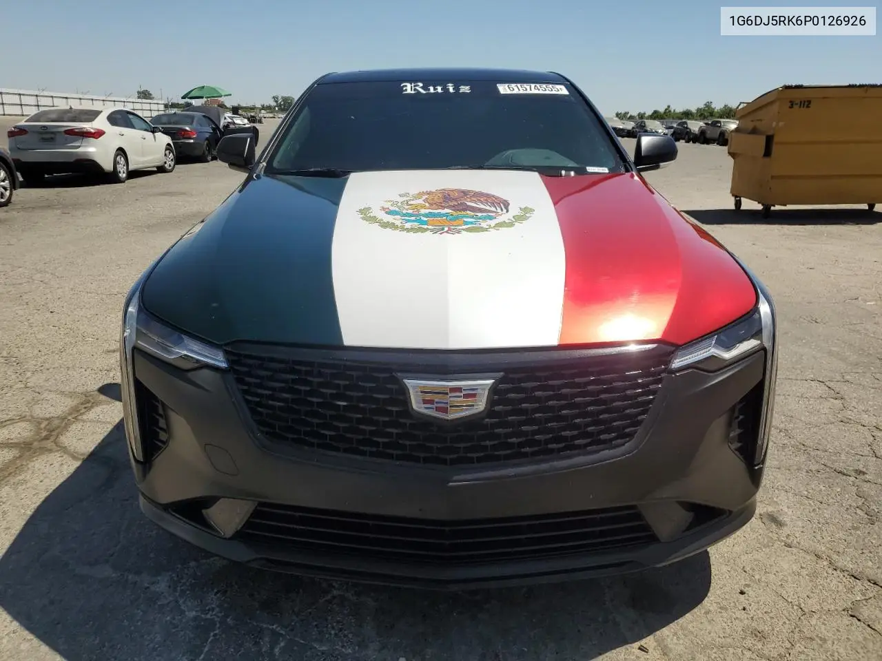 2023 Cadillac Ct4 Luxury VIN: 1G6DJ5RK6P0126926 Lot: 61574555
