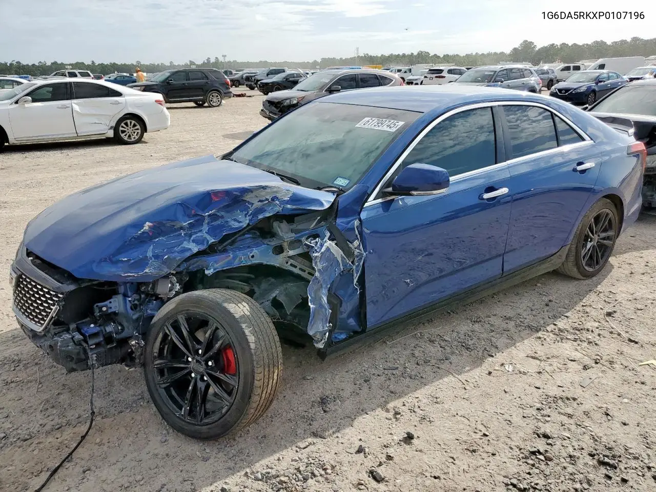 2023 Cadillac Ct4 Luxury VIN: 1G6DA5RKXP0107196 Lot: 61799745