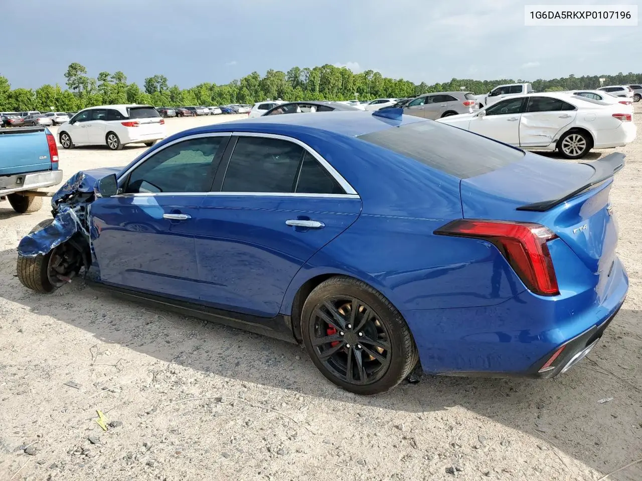 2023 Cadillac Ct4 Luxury VIN: 1G6DA5RKXP0107196 Lot: 61799745