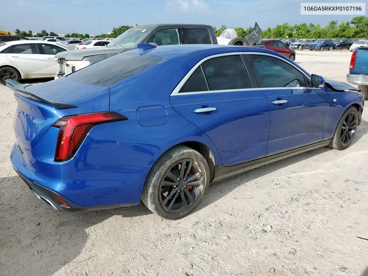 2023 Cadillac Ct4 Luxury VIN: 1G6DA5RKXP0107196 Lot: 61799745