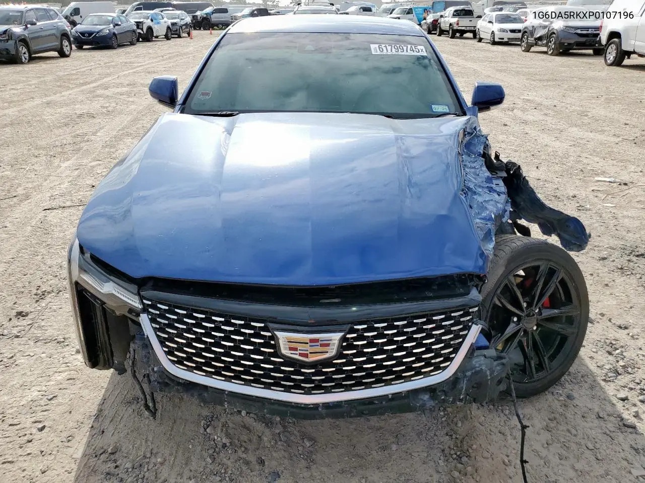 2023 Cadillac Ct4 Luxury VIN: 1G6DA5RKXP0107196 Lot: 61799745