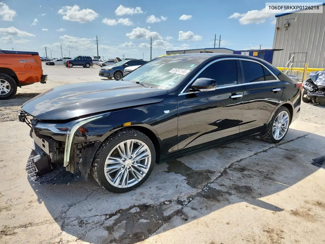 2023 Cadillac Ct4 Premium Luxury VIN: 1G6DF5RKXP0126218 Lot: 61937795