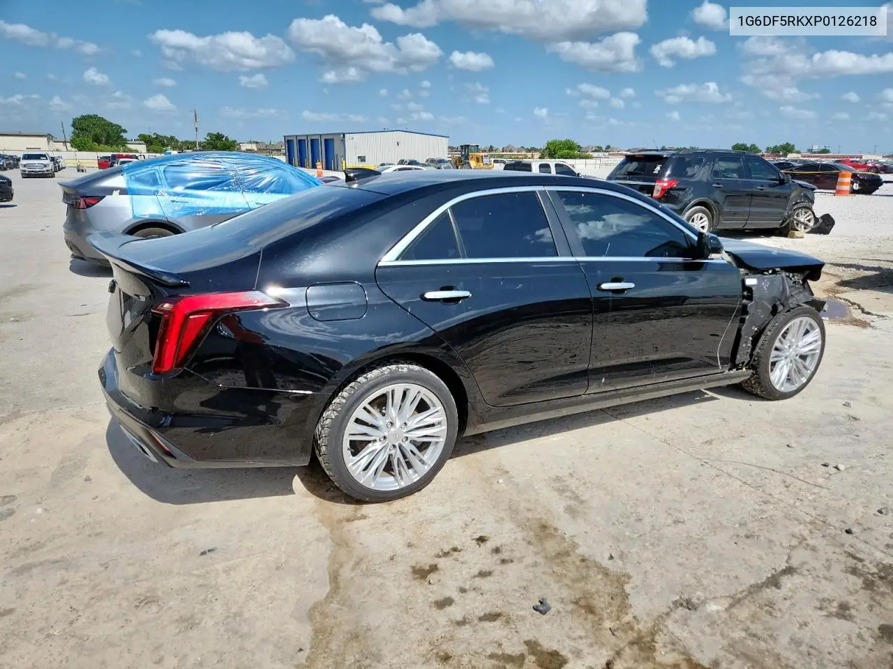 2023 Cadillac Ct4 Premium Luxury VIN: 1G6DF5RKXP0126218 Lot: 61937795