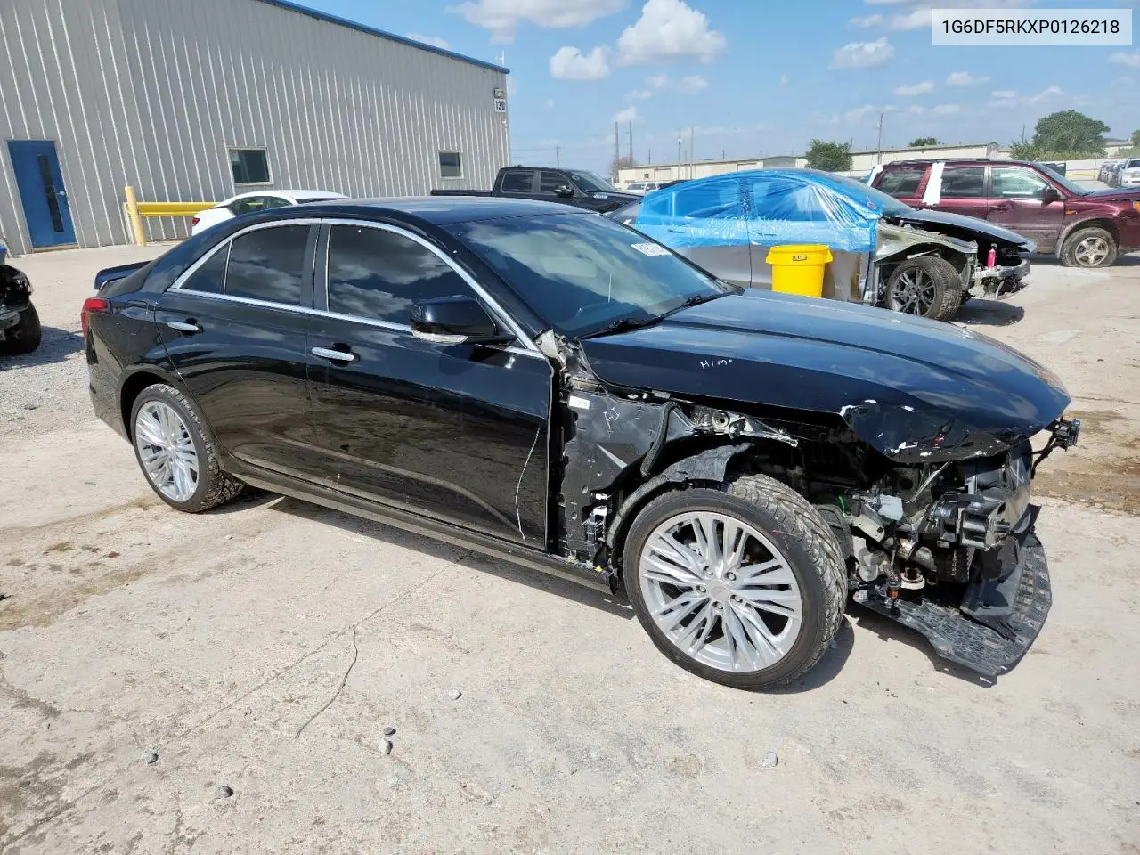 2023 Cadillac Ct4 Premium Luxury VIN: 1G6DF5RKXP0126218 Lot: 61937795