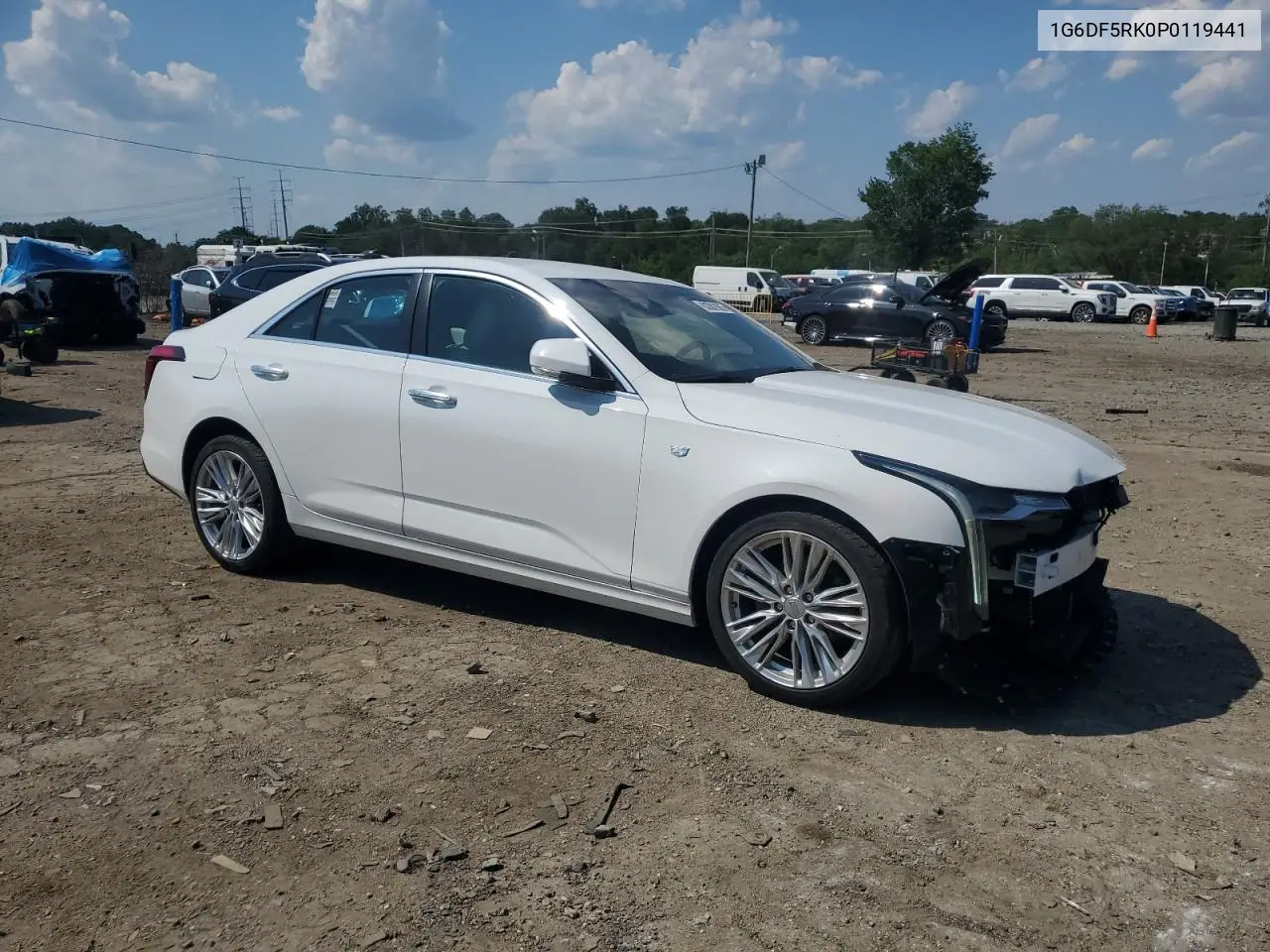 2023 Cadillac Ct4 Premium Luxury VIN: 1G6DF5RK0P0119441 Lot: 63302685