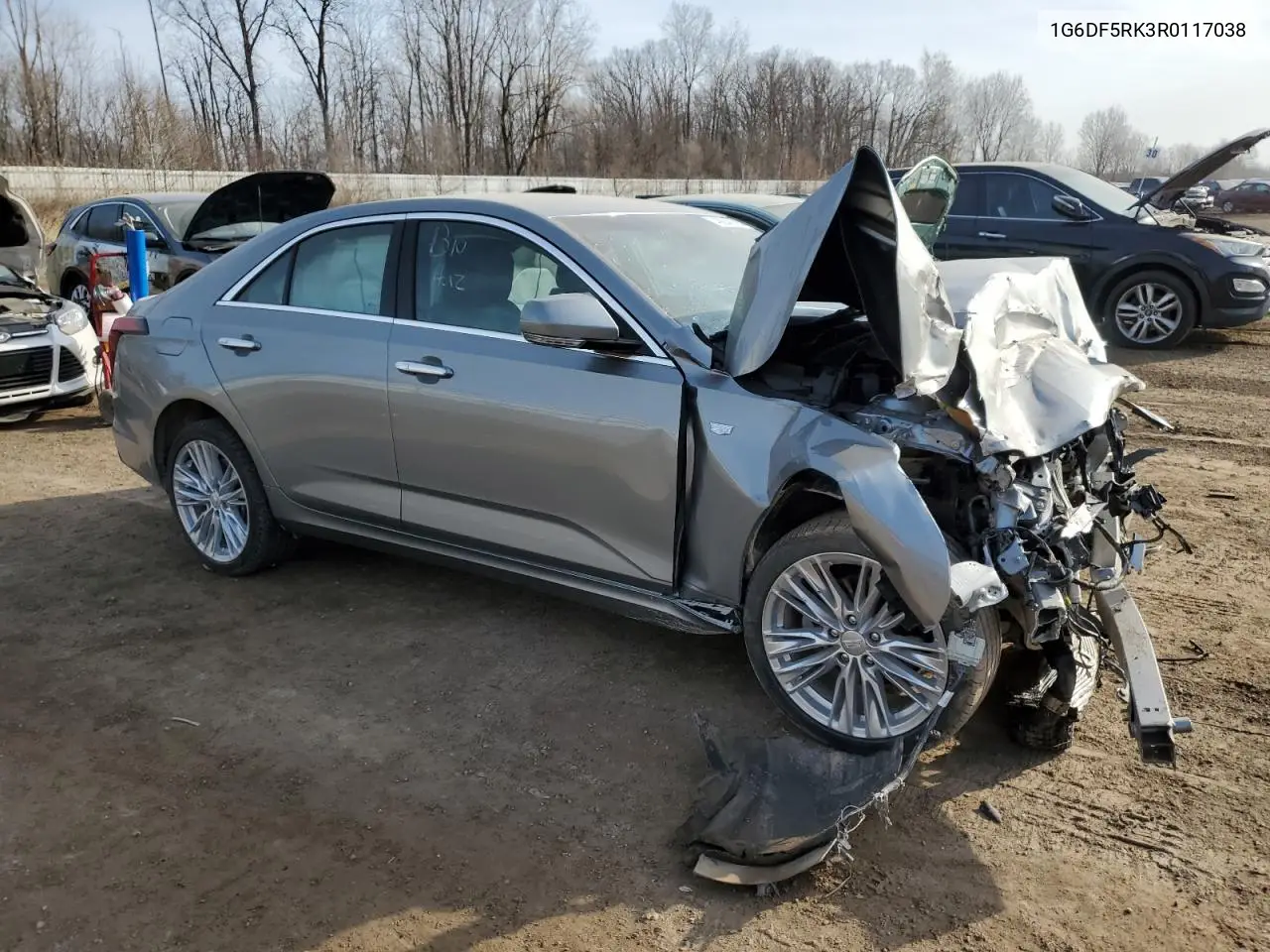 2024 Cadillac Ct4 Premium Luxury VIN: 1G6DF5RK3R0117038 Lot: 49040195