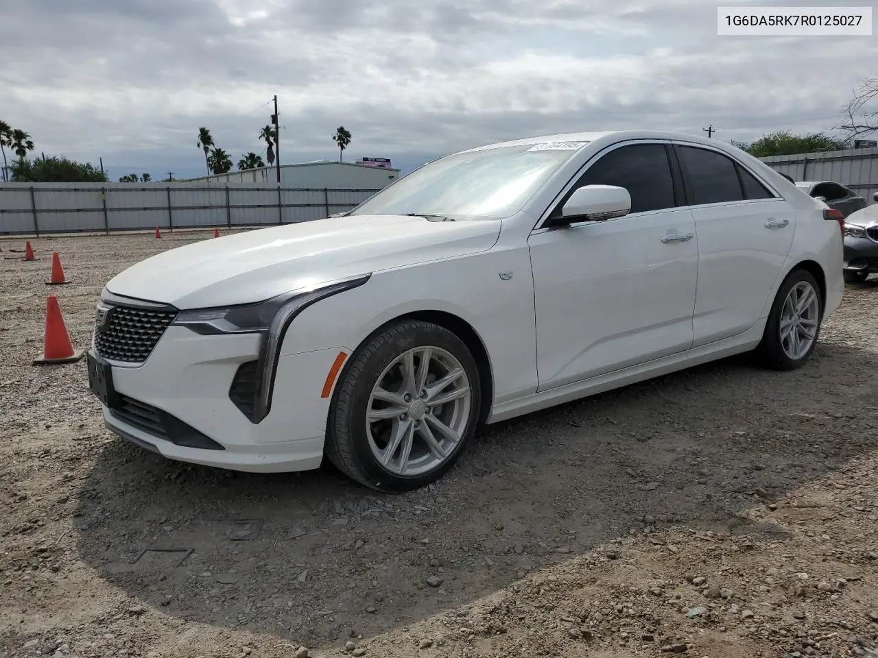 2024 Cadillac Ct4 Luxury VIN: 1G6DA5RK7R0125027 Lot: 51994195