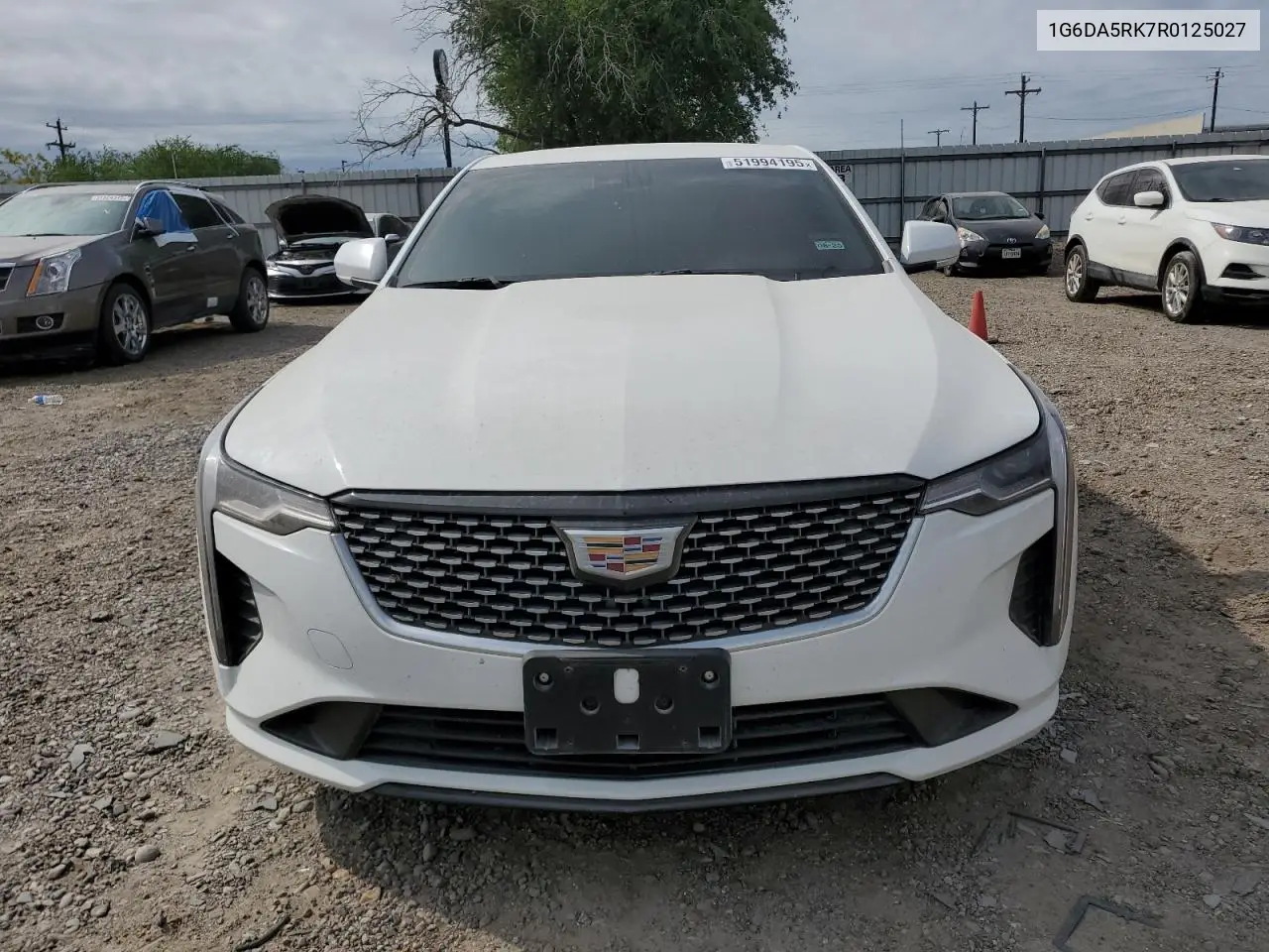 2024 Cadillac Ct4 Luxury VIN: 1G6DA5RK7R0125027 Lot: 51994195