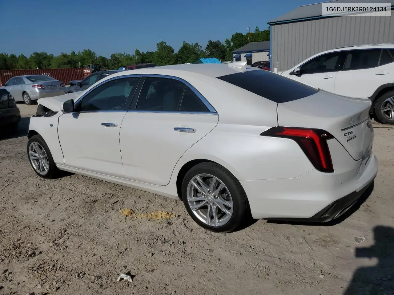 2024 Cadillac Ct4 Luxury + VIN: 1G6DJ5RK3R0124134 Lot: 52694885