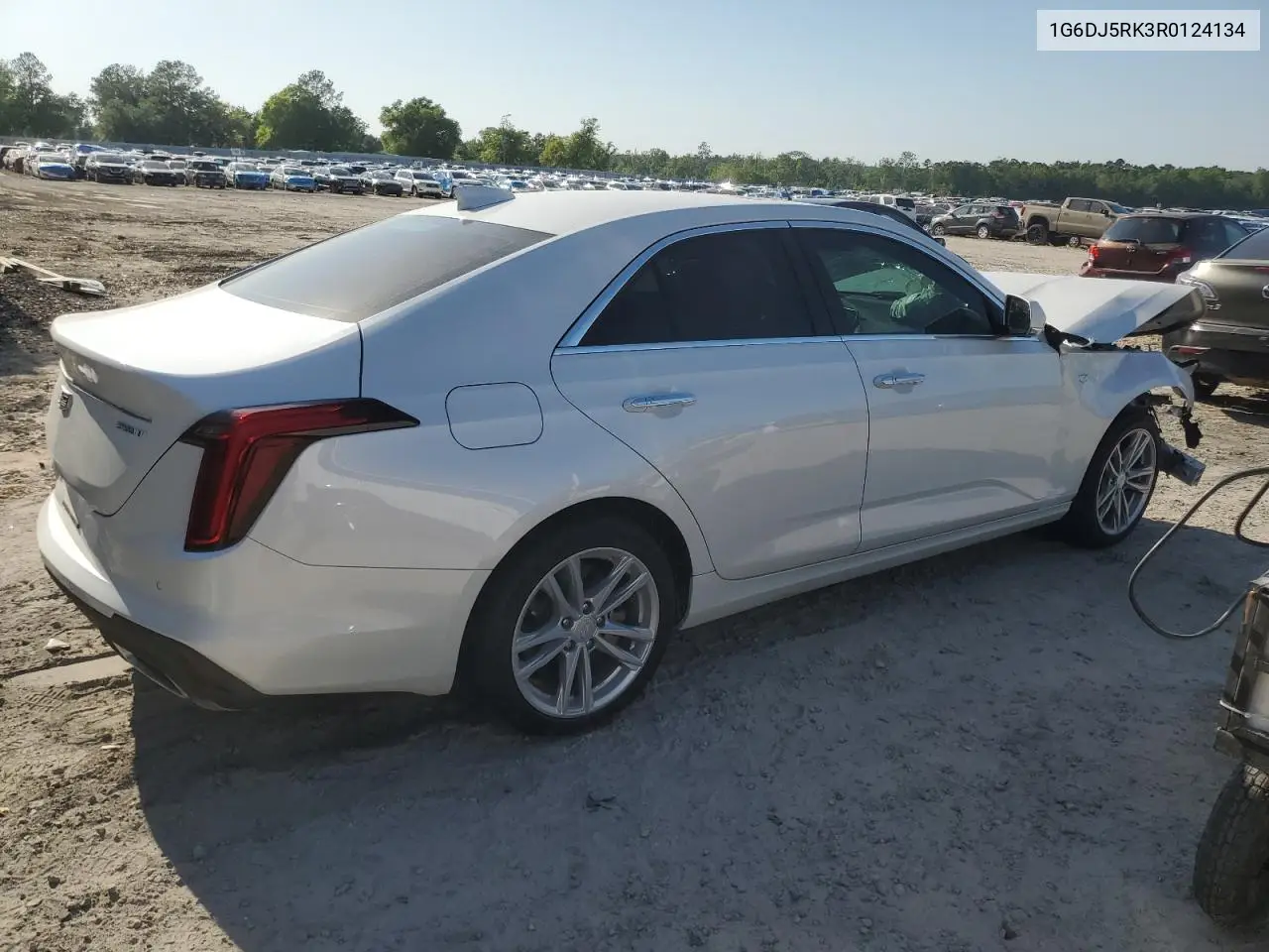 2024 Cadillac Ct4 Luxury + VIN: 1G6DJ5RK3R0124134 Lot: 52694885