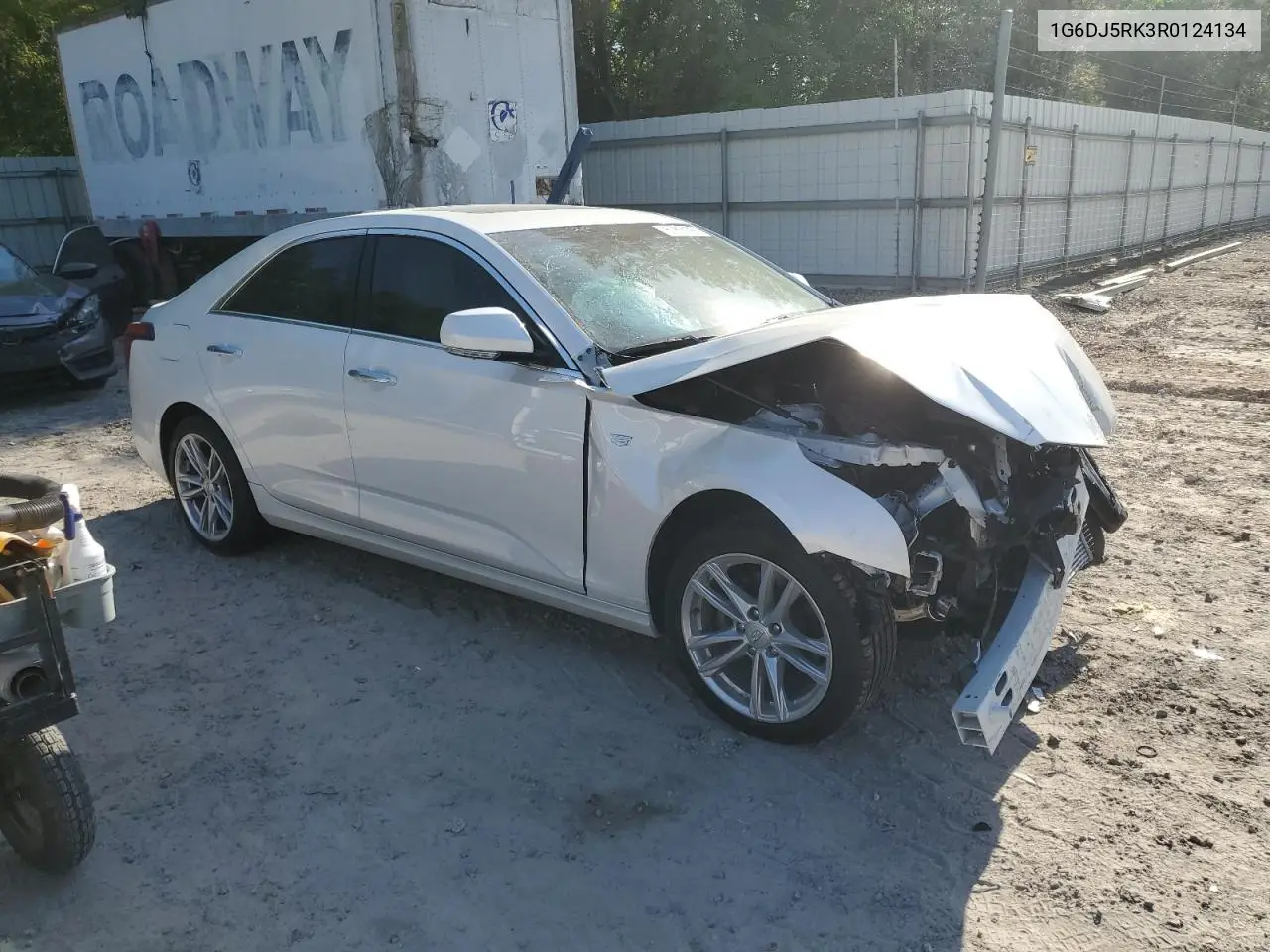 2024 Cadillac Ct4 Luxury + VIN: 1G6DJ5RK3R0124134 Lot: 52694885