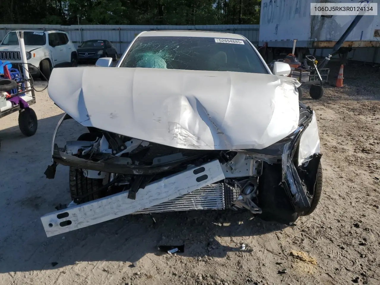 2024 Cadillac Ct4 Luxury + VIN: 1G6DJ5RK3R0124134 Lot: 52694885