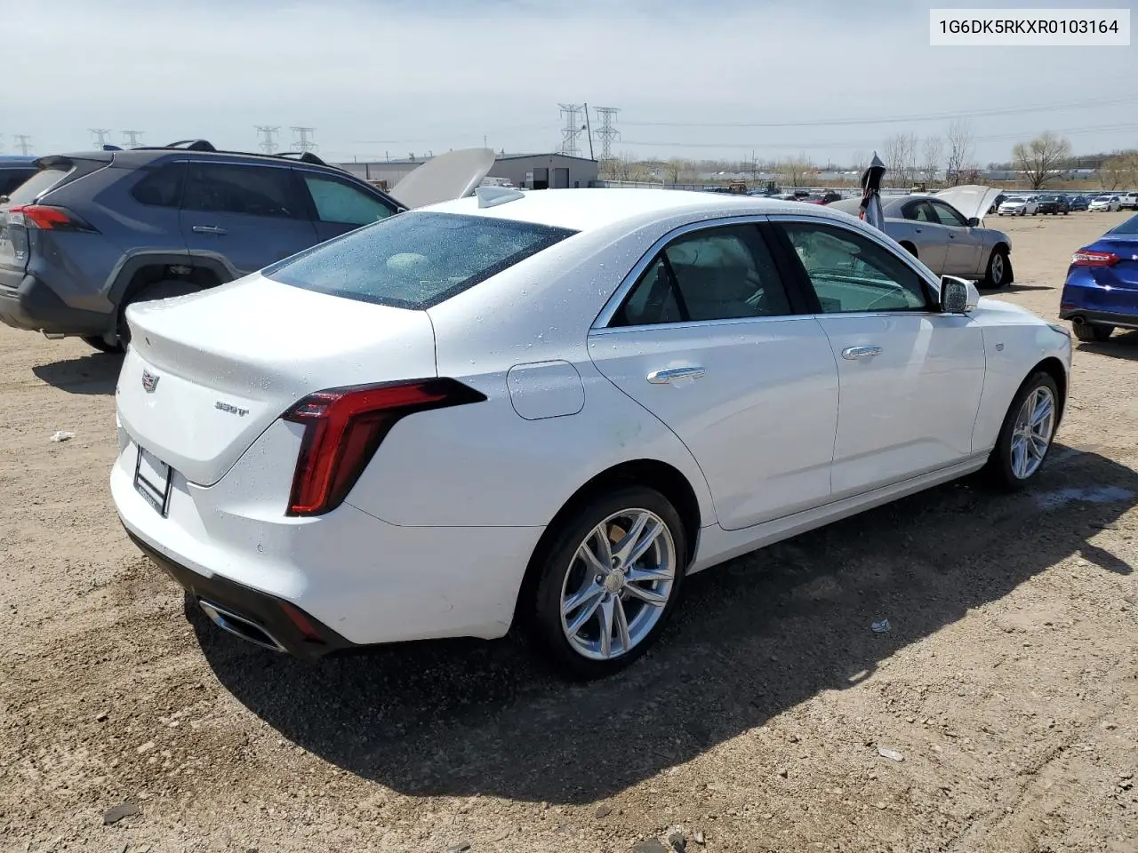 2024 Cadillac Ct4 Luxury + VIN: 1G6DK5RKXR0103164 Lot: 53264655