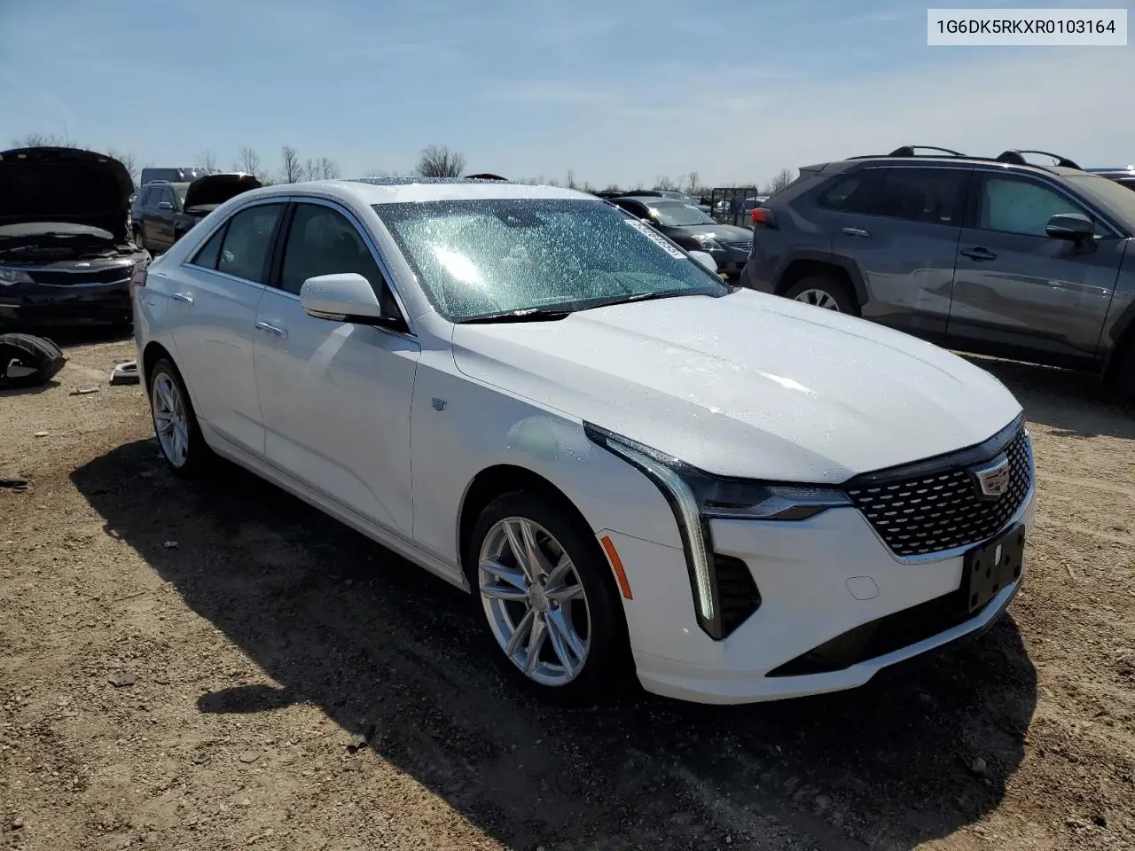 2024 Cadillac Ct4 Luxury + VIN: 1G6DK5RKXR0103164 Lot: 53264655