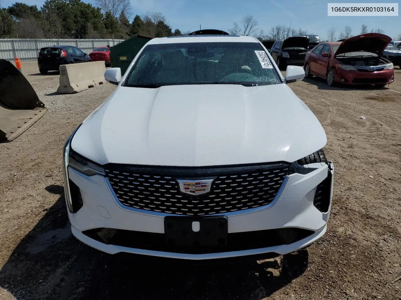 2024 Cadillac Ct4 Luxury + VIN: 1G6DK5RKXR0103164 Lot: 53264655