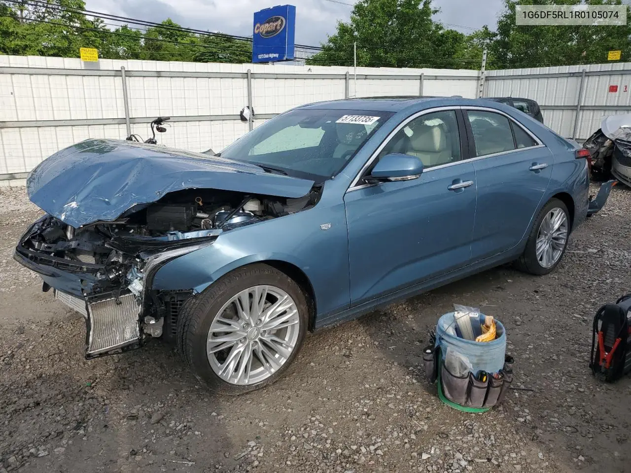 2024 Cadillac Ct4 Premium Luxury VIN: 1G6DF5RL1R0105074 Lot: 57133735