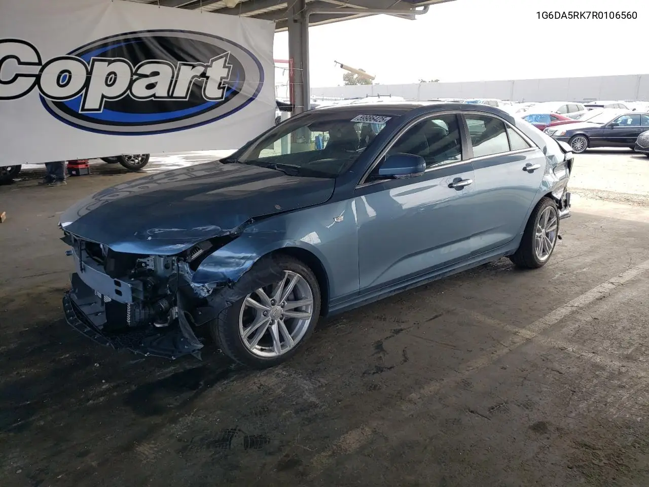 2024 Cadillac Ct4 Luxury VIN: 1G6DA5RK7R0106560 Lot: 59986425