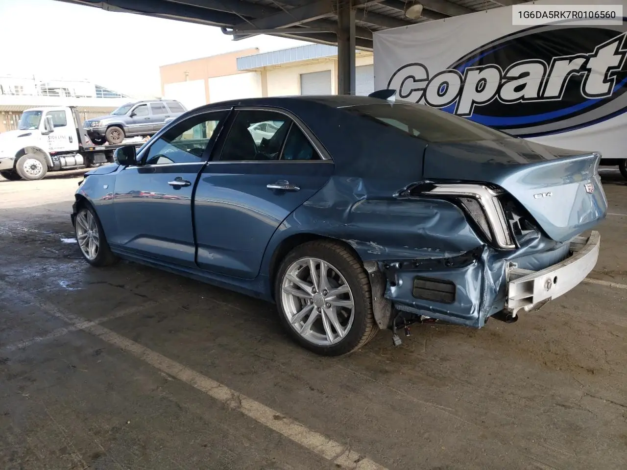 2024 Cadillac Ct4 Luxury VIN: 1G6DA5RK7R0106560 Lot: 59986425