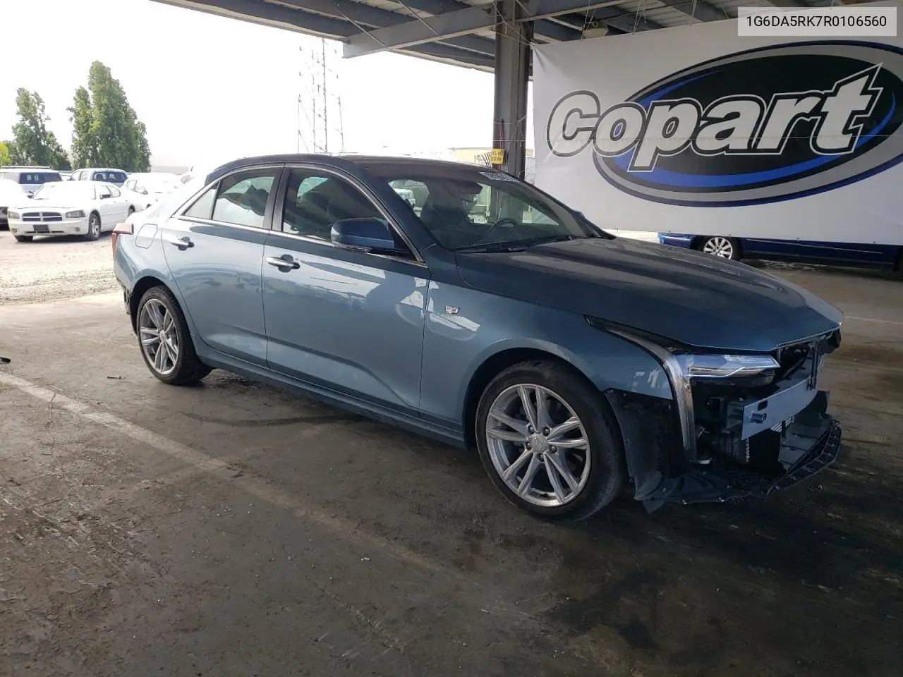 2024 Cadillac Ct4 Luxury VIN: 1G6DA5RK7R0106560 Lot: 59986425