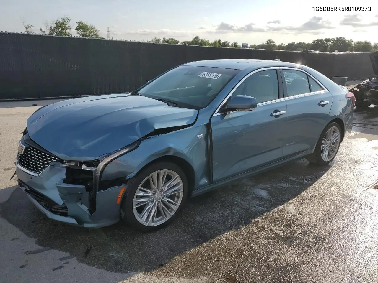 2024 Cadillac Ct4 Premium Luxury VIN: 1G6DB5RK5R0109373 Lot: 61417515