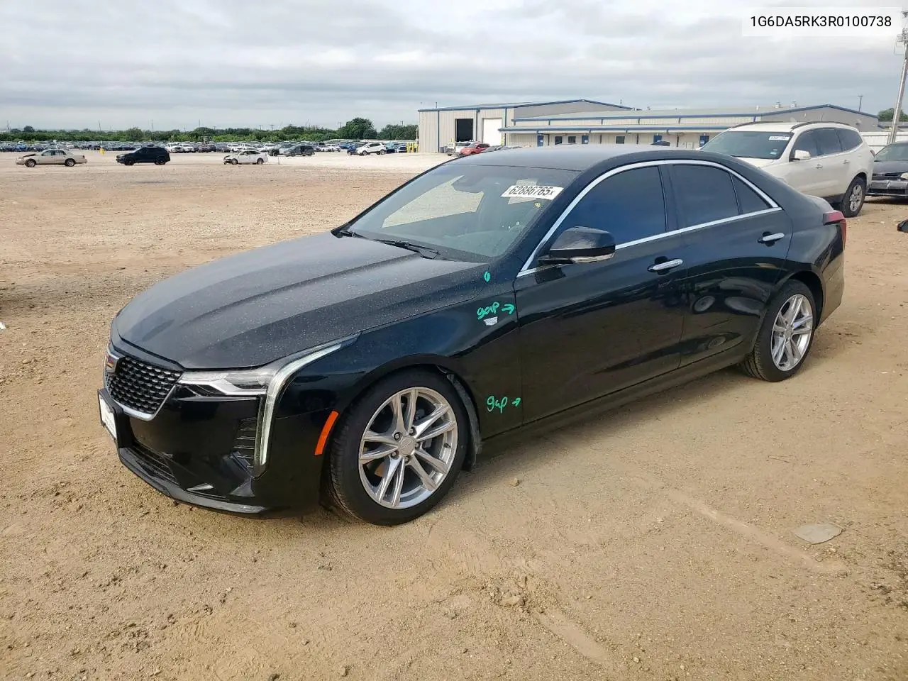2024 Cadillac Ct4 Luxury VIN: 1G6DA5RK3R0100738 Lot: 62886765