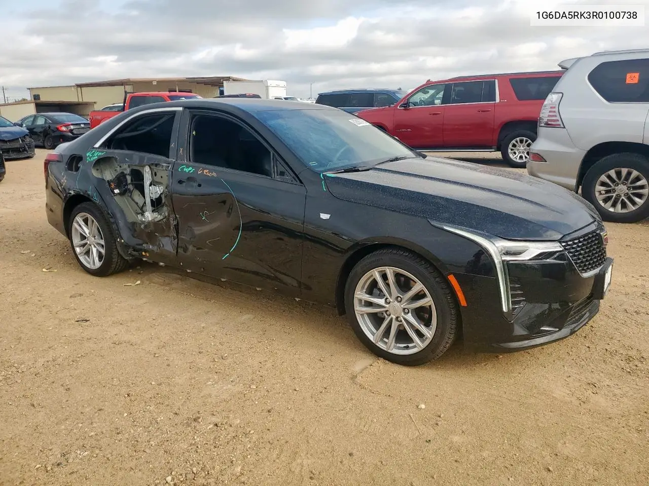 2024 Cadillac Ct4 Luxury VIN: 1G6DA5RK3R0100738 Lot: 62886765