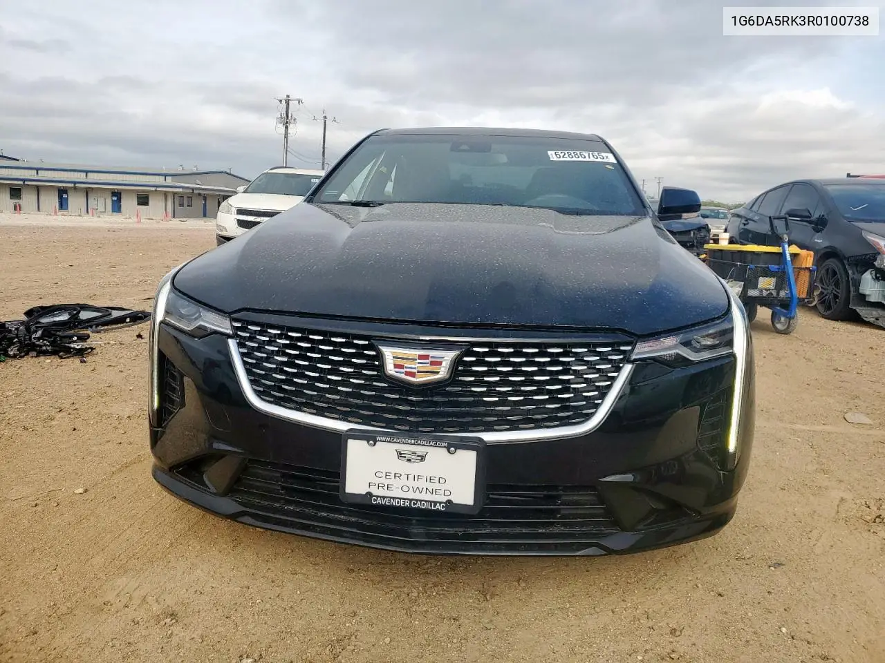 2024 Cadillac Ct4 Luxury VIN: 1G6DA5RK3R0100738 Lot: 62886765