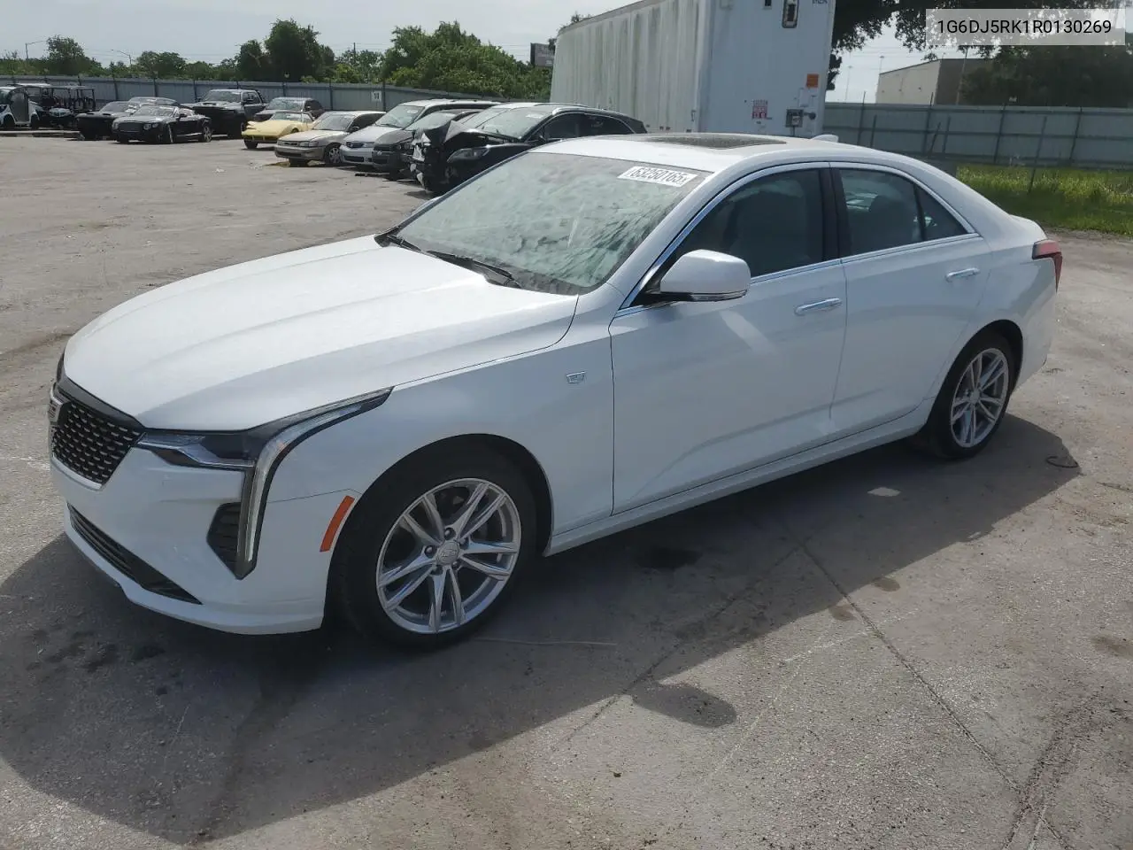 2024 Cadillac Ct4 Luxury + VIN: 1G6DJ5RK1R0130269 Lot: 63250165