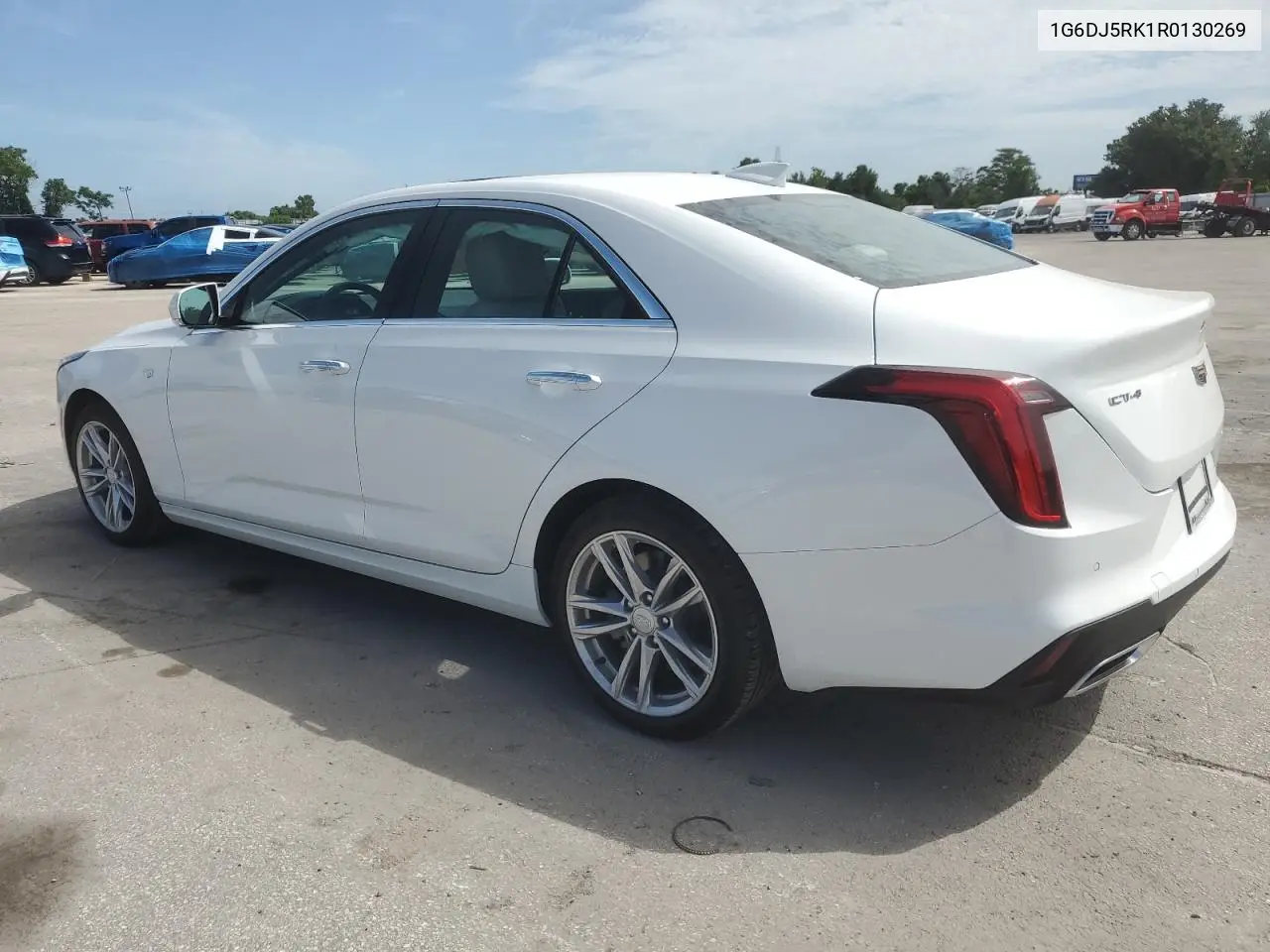 2024 Cadillac Ct4 Luxury + VIN: 1G6DJ5RK1R0130269 Lot: 63250165