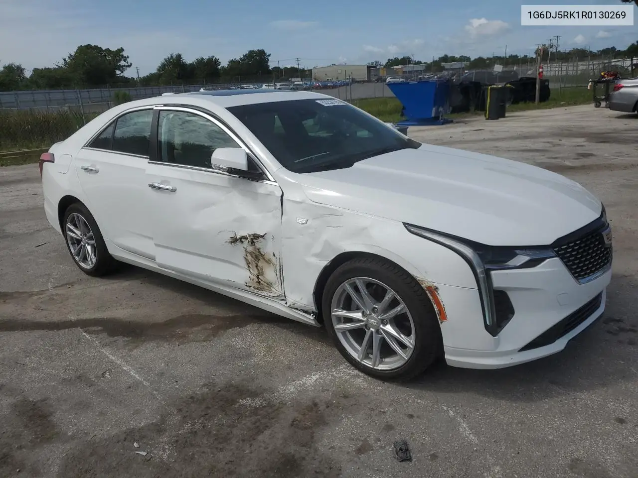 2024 Cadillac Ct4 Luxury + VIN: 1G6DJ5RK1R0130269 Lot: 63250165