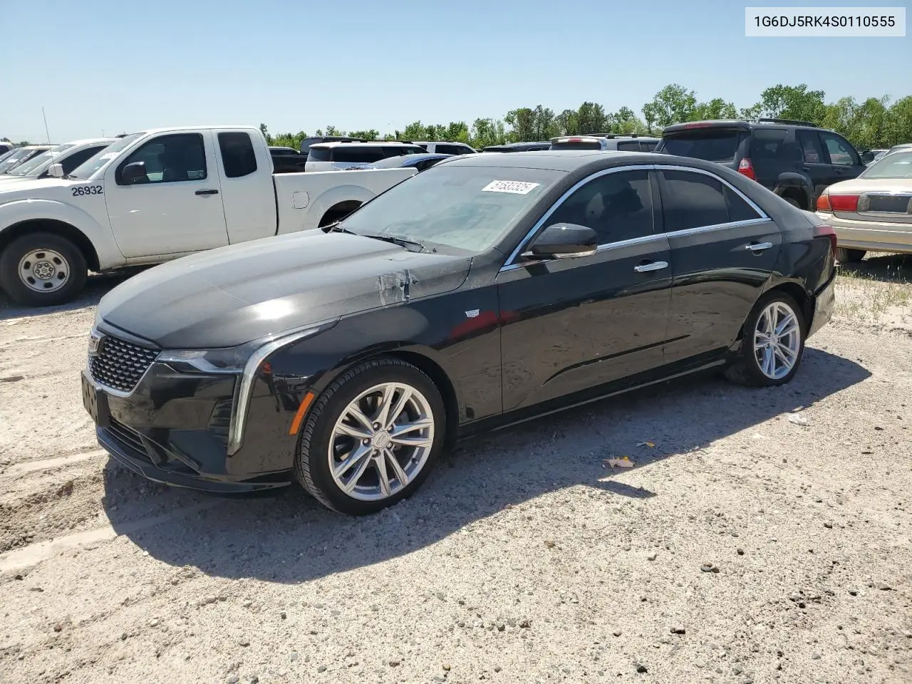 2025 Cadillac Ct4 Luxury + VIN: 1G6DJ5RK4S0110555 Lot: 51535525