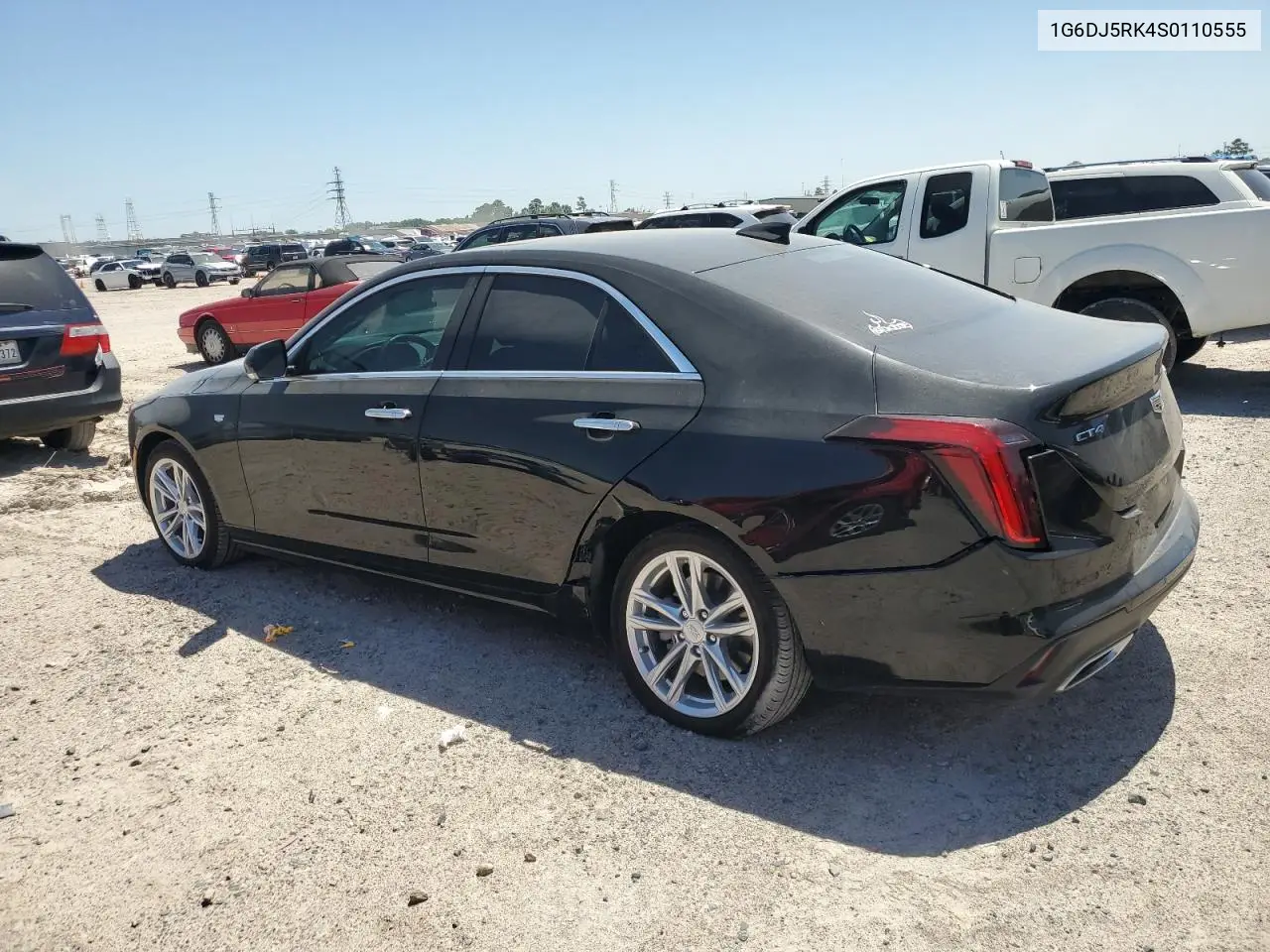 2025 Cadillac Ct4 Luxury + VIN: 1G6DJ5RK4S0110555 Lot: 51535525