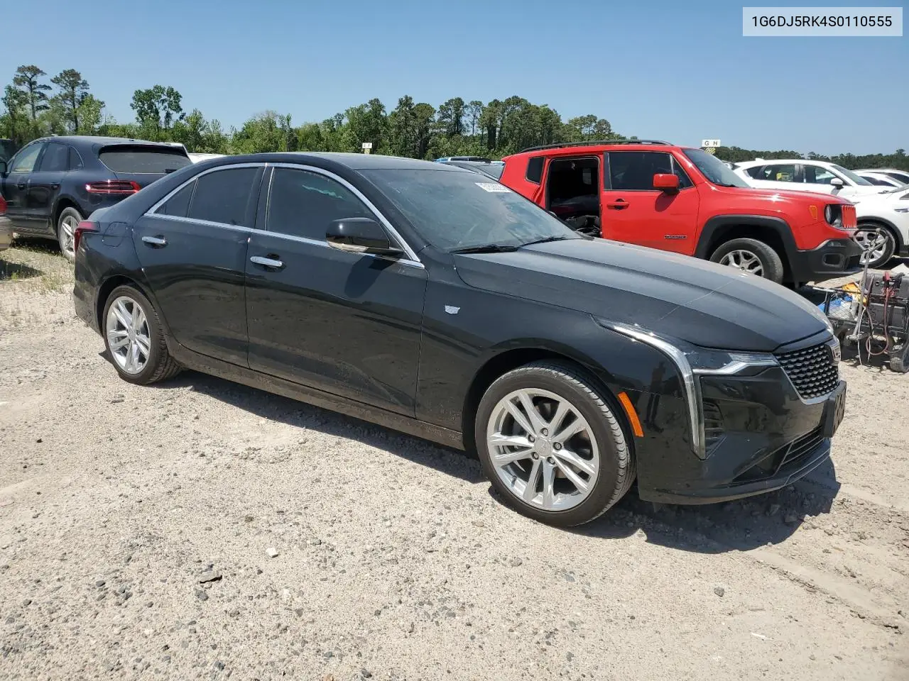 2025 Cadillac Ct4 Luxury + VIN: 1G6DJ5RK4S0110555 Lot: 51535525