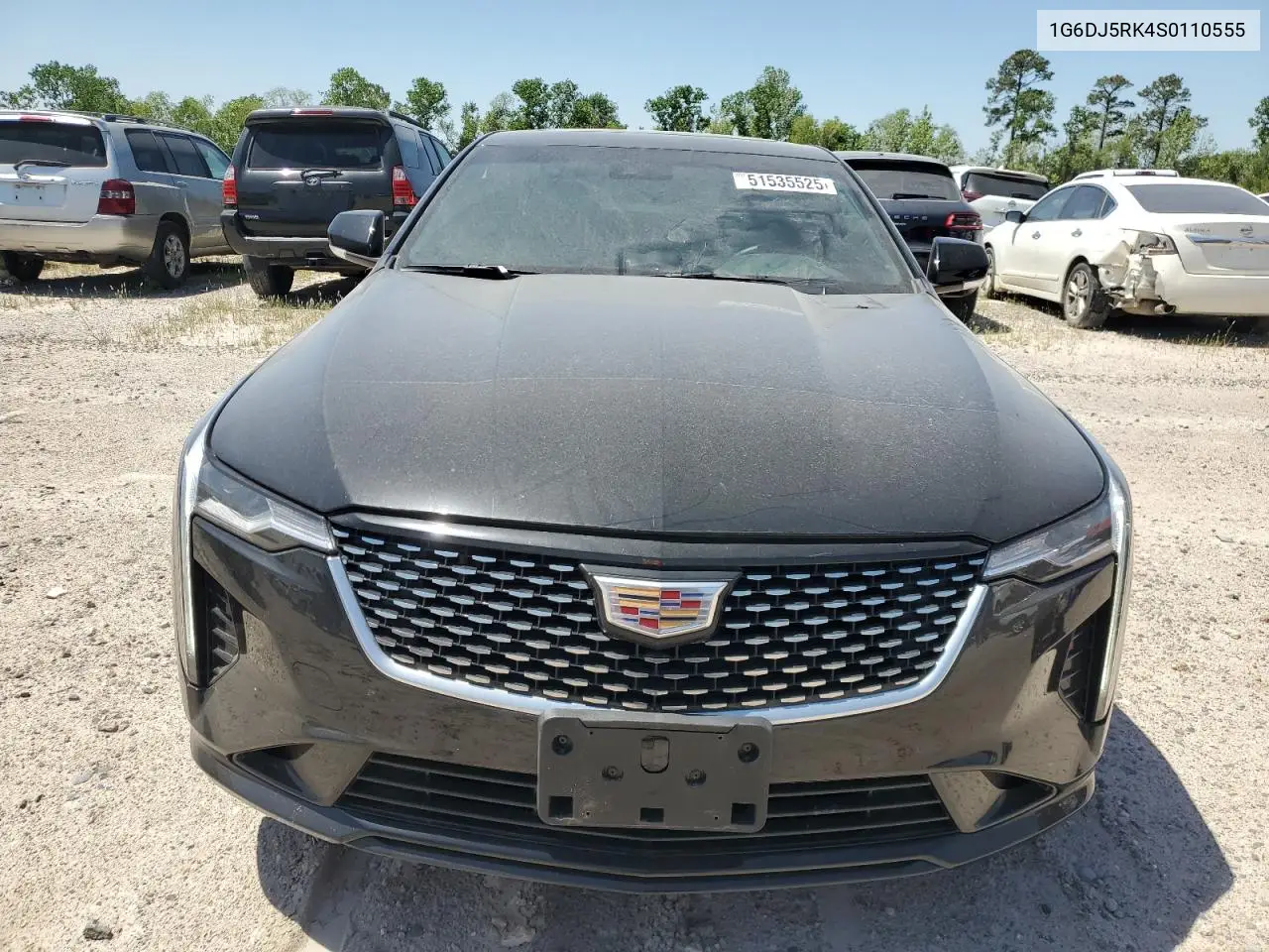 2025 Cadillac Ct4 Luxury + VIN: 1G6DJ5RK4S0110555 Lot: 51535525