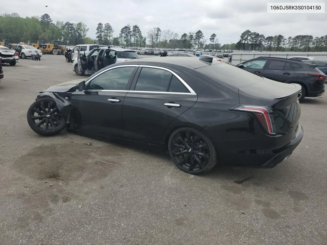 2025 Cadillac Ct4 Luxury + VIN: 1G6DJ5RK3S0104150 Lot: 51877465