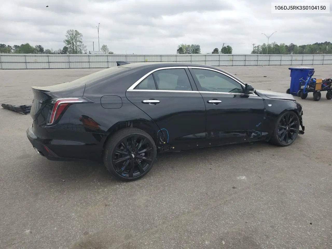 2025 Cadillac Ct4 Luxury + VIN: 1G6DJ5RK3S0104150 Lot: 51877465