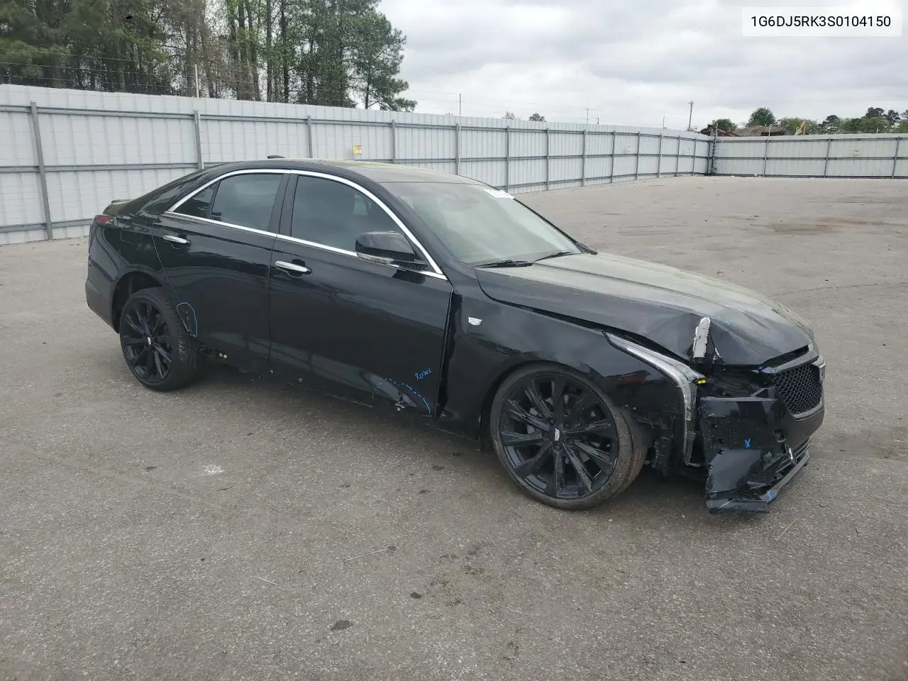 2025 Cadillac Ct4 Luxury + VIN: 1G6DJ5RK3S0104150 Lot: 51877465